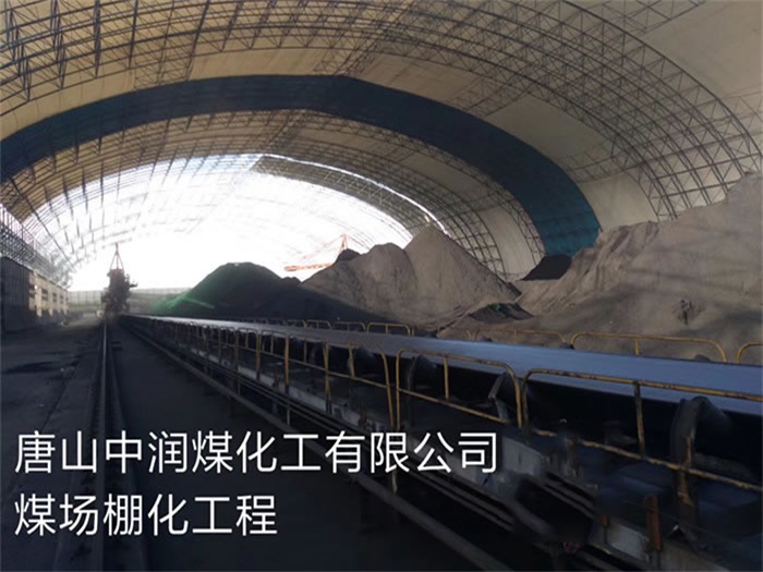 深圳中潤煤化工有限公司煤場棚化工程